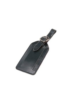 Etichetă valiză din piele, negru - Travelite Accessories
