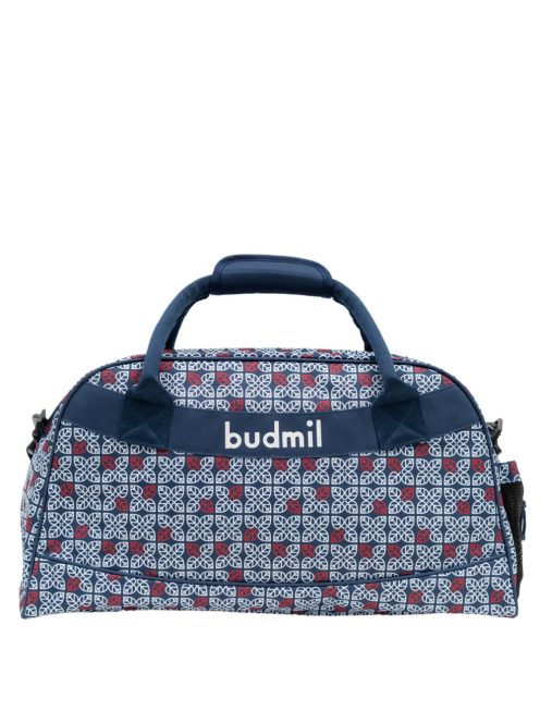 Geantă de sport femei, imprimeu, albastru - Budmil