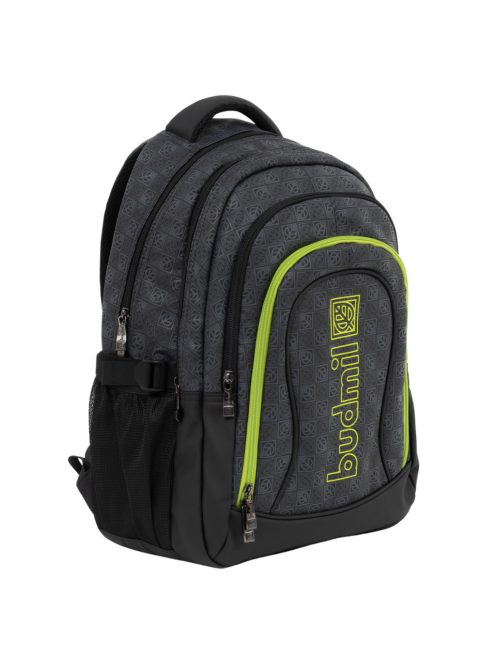 Rucsac laptop 15,6" băieți, gri - Budmil Lynsey