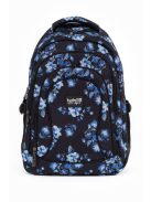 Rucsac laptop 15,6" fete, imprimeu floral, negru - Budmil Lynsey