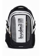 Rucsac cu suport laptop 15,6", negru-alb - Budmil Mali