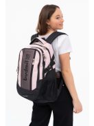 Rucsac cu suport laptop 15,6", negru-roz  - Budmil Mali