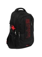 Rucsac cu suport laptop 15,6", negru-roșu - Budmil Mali