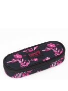 Penar fete, imprimeu floral, negru - Budmil Flap