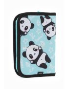 Penar fete, imprimeu panda, turcoaz - Budmil Sidney