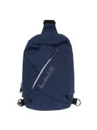 Geantă crossbody bărbați, albastru - Budmil Andrew
