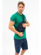 Geantă Alvio crossbody bărbați, albastru - Budmil