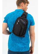 Geantă Alvio crossbody bărbați, negru - Budmil