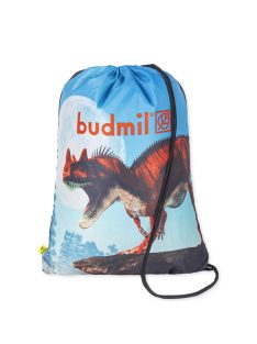   Sac gimnastică băieți cu dinosaur, negru-albastru - Budmil Beaumont