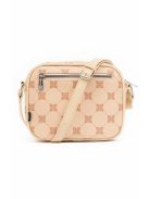 Geantă crossbody femei, imprimeu, bej - Budmil Gloria