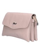 Geantă crossbody femei din piele fibră, bej - Karen Ula