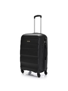 Troler mediu cu 4 roți, negru - Bontour Horizontal