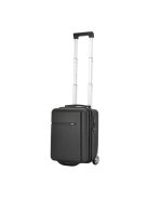 Troler cabină cu 2 roți, dimensiune 40x30x20cm, negru - Bontour Cabinone