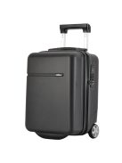Troler cabină cu 2 roți, dimensiune 40x30x20cm, negru - Bontour Cabinone