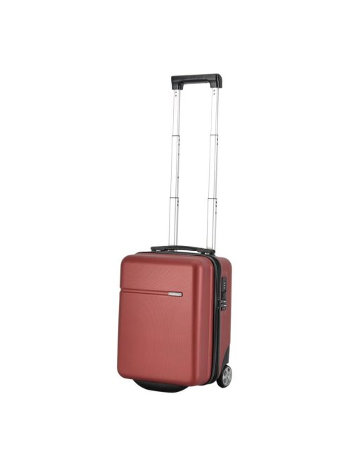 Troler cabină cu 2 roți, dimensiune 40x30x20cm, roșu - Bontour Cabinone