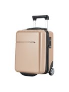 Troler cabină cu 2 roți, dimensiune 40x30x20cm, șampanie - Bontour Cabinone