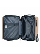 Troler cabină cu 2 roți, dimensiune 40x30x20cm, șampanie - Bontour Cabinone