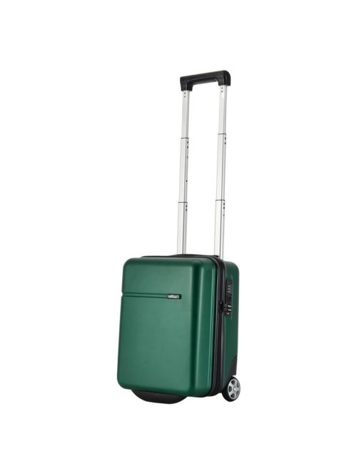 Troler cabină cu 2 roți, dimensiune 40x30x20cm, verde - Bontour Cabinone