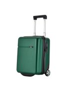 Troler cabină cu 2 roți, dimensiune 40x30x20cm, verde - Bontour Cabinone