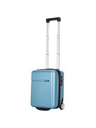 Troler cabină cu 2 roți, dimensiune 40x30x20cm, albastru glaciar - Bontour Cabinone