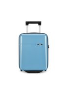 Troler cabină cu 2 roți, dimensiune 40x30x20cm, albastru glaciar - Bontour Cabinone