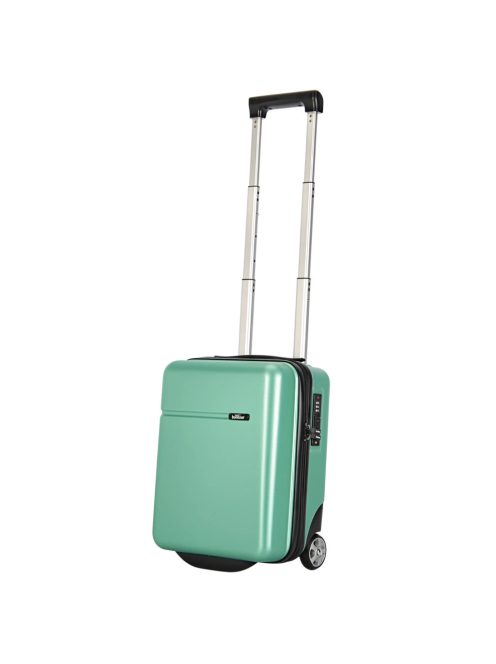 Troler cabină cu 2 roți, dimensiune 40x30x20cm, verde mentă - Bontour Cabinone