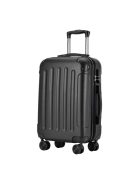Troler cabină cu 4 roți, negru - Bontour Vertical