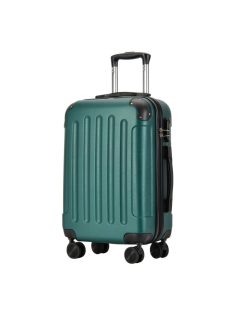 Troler cabină cu 4 roți, verde - Bontour Vertical