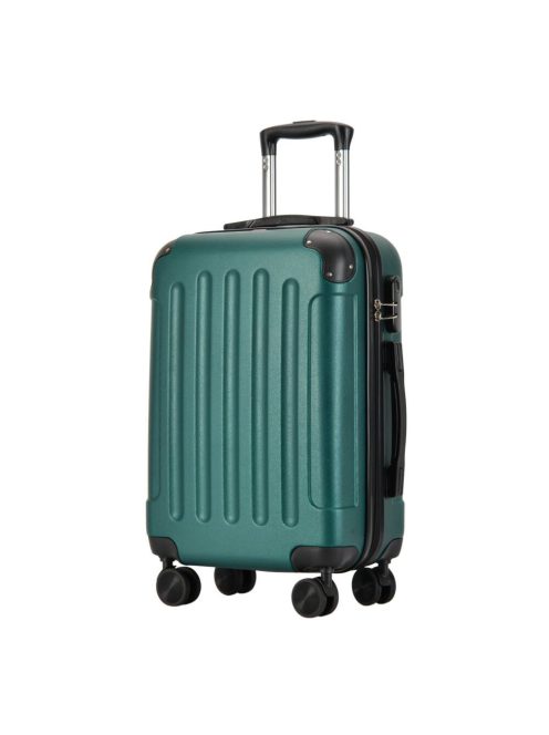 Troler cabină cu 4 roți, verde - Bontour Vertical
