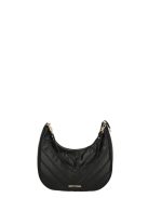 Geantă crossbody femei, matlasat, negru - Travelite Barbara Cozy