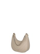 Geantă crossbody femei, matlasat, bej - Travelite Barbara Cozy