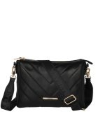 Geantă crossbody femei, matlasat, negru - Travelite Barbara Cozy