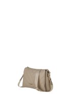 Geantă crossbody femei, matlasat, bej - Travelite Barbara Cozy