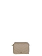 Geantă crossbody femei, matlasat, bej - Travelite Barbara Cozy