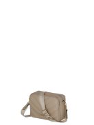 Geantă crossbody femei, matlasat, bej - Travelite Barbara Cozy