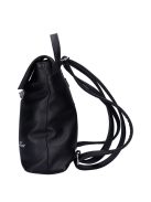 Rucsac femei din piele fibră, negru - Karen Anter