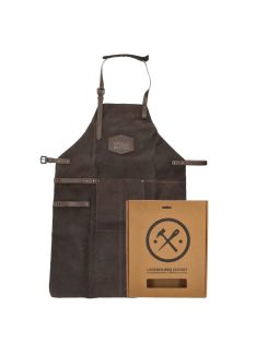 Șorț pentru grătar din piele, maro - Hide & Stitches BBQ