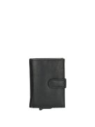 Suport carduri smart din piele, negru - Beagles A-serie