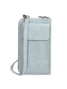   Geantă crossbody femei, mic, albastru deschis - Beagles Rebelle