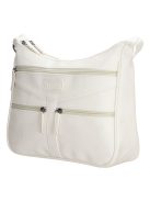 Geantă crossbody femei, alb - Beagles Murcia