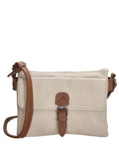Geantă crossbody femei, gri-maro - Beagles Xornes