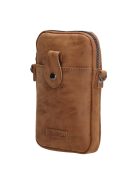 Geantă crossbody femei, mic, maro cognac - Beagles Fontecada