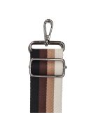 Curea pentru geantă femei, bej-bej închis-maro-negru - Beagles Fashion