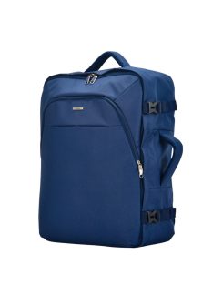   Geantă de călătorie cabină/rucsac 55cm, albastru - Bontour Air 1.0