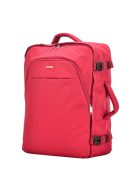 Geantă de călătorie cabină/rucsac 55cm, roșu - Bontour Air 1.0 piros