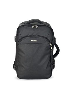   Geantă de călătorie cabină/rucsac 40cm, negru - Bontour Air 6.0