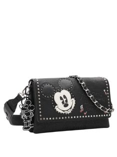 Geantă crossbody femei, negru - Desigual Mickey Mouse