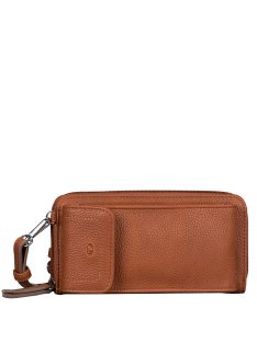 Geantă crossbody femei, mic, maro cognac - Tom Tailor Ela