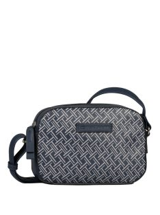   Geantă crossbody femei cu imprimeu, albastru - Tom Tailor Yoki