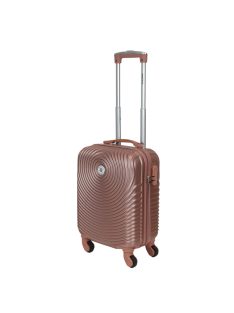  Troler cabină cu 4 roți, 40x30x20, rose gold- Leonardo Da Vinci Velence
